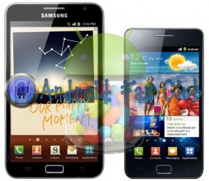 Android Jelly Bean 4.1.2 Firmware Update for Samsung Galaxy S II and Galaxy Note