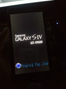 Samsung Galaxy S 4 - GT-i9500 - Leaked Picture