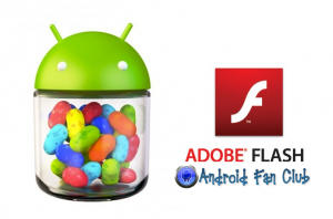 Adobe Flash Player for Android Gingerbread, Ice Cream Sandwich and Jelly Beans