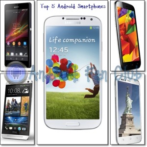 Top 5 Best Selling Android Smartphones