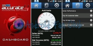 ACCURATE Dashboard for Android