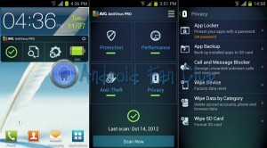 AVG Mobile AntiVirus Security PRO for Android smartphones & tablets