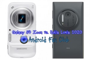 Samsung Galaxy S4 Zoom vs. Nokia Lumia 1020 Samsung Galaxy S4 Zoom vs. Nokia Lumia 1020