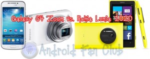 Samsung Galaxy S4 Zoom vs. Nokia Lumia 1020 Samsung Galaxy S4 Zoom vs. Nokia Lumia 1020