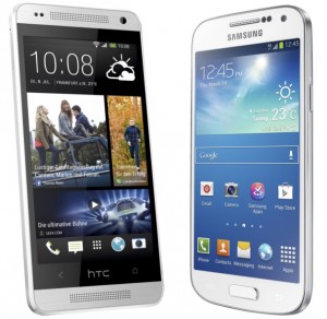 HTC One Mini vs. Samsung Galaxy S4 Mini HTC One Mini vs. Samsung Galaxy S4 Mini