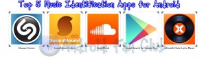 Android Apps that help to easily identify music and songs Android Apps that help to easily identify music and songs