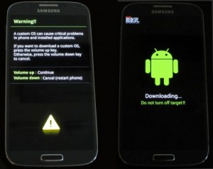 Samsung Galaxy S4 GT-I9505 - Download Mode