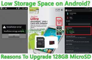 Ten Reasons To Upgrade with 128GB MicroSD Card on Android