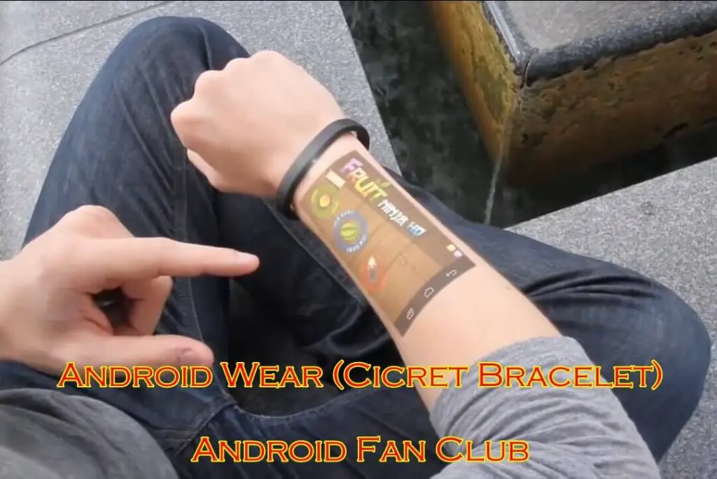 Amazing Android Cicret Bracelet Video