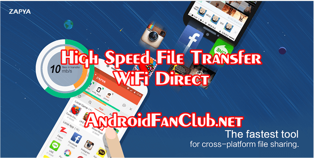 high speed wifi direct file sharing file transfer